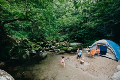 Wild camping weekend from Tokyo, Hananuki Gorge, Ibaraki