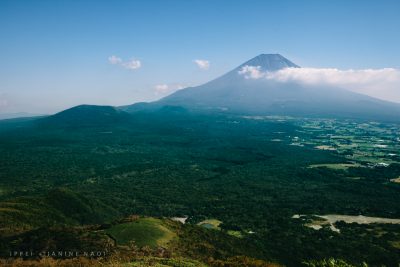 Scenic view of Mt. Fuji on a hiking day trip from Tokyo