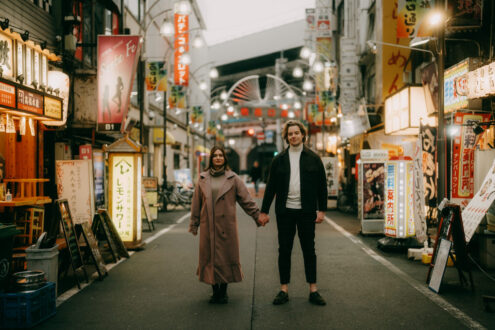 Tokyo engagement photography - Japan pre-wedding photography
