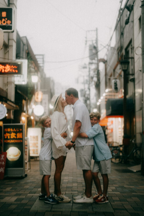 Tokyo cinematic family photography - Ippei and Janine Photography