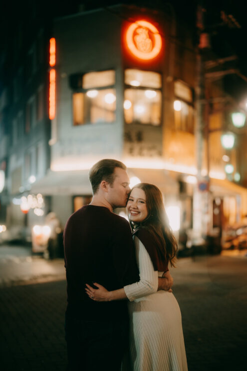 Tokyo engagement photoshoot by Ippei and Janine Photography