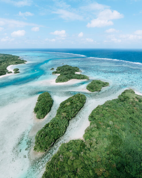 Tropical Japan off-the-beaten-path drone photography by Ippei and Janine