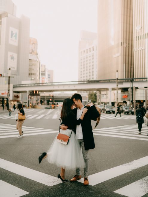 Tokyo engagement photography - Tokyo portrait photographer