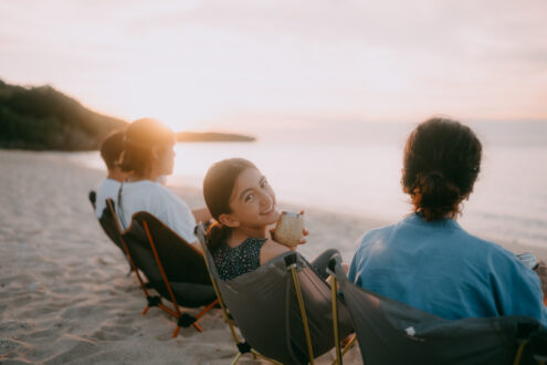 Okinoerabu, Japan family outdoor lifestyle photography - Ippei and Janine Photography