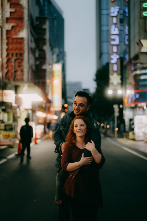 Tokyo engagement photography - Pre-wedding portrait photographer Ippei and Janine