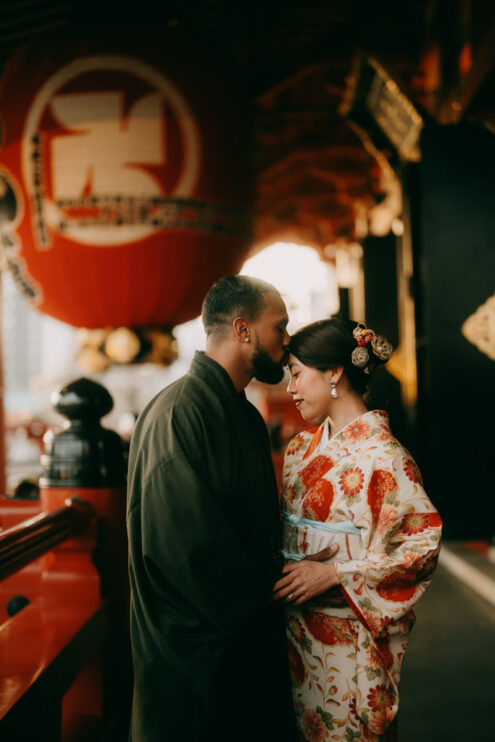 Tokyo engagement portrait photography - Ippei and Janine Photography