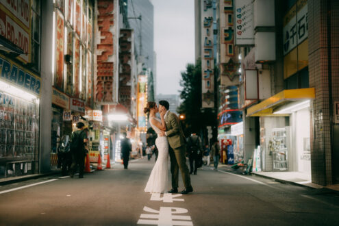 Tokyo cinematic elopement photographer - Ippei and Janine Photography