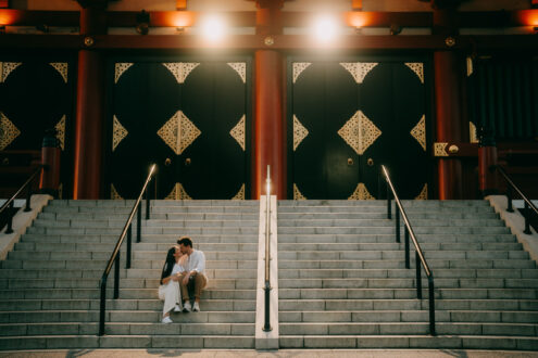 Tokyo engagement photoshoot by Ippei and Janine Photography