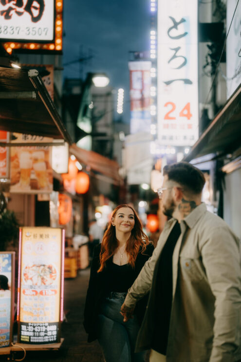 Tokyo engagement photoshoot - Ippei and Janine Photography