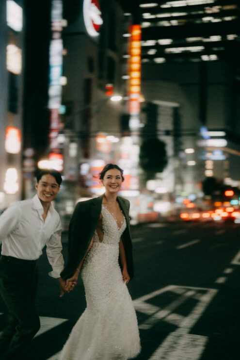 Tokyo cinematic elopement photographer - Ippei and Janine Photography