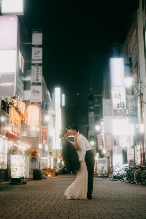 Tokyo cinematic elopement photography - Ippei and Janine Photography