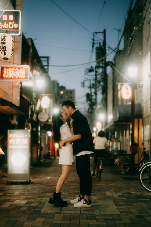 Tokyo surprise proposal photoshoot by Ippei and Janine