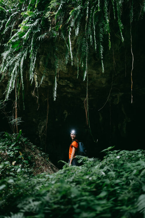 Miyakojima cave exploration - Japan outdoor adventure photographer - Ippei and Janine Photography