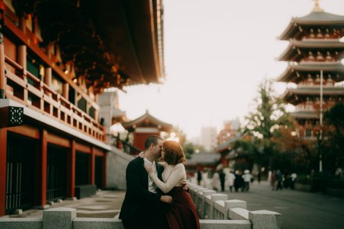 Tokyo engagement portrait photographer - Ippei and Janine Photography