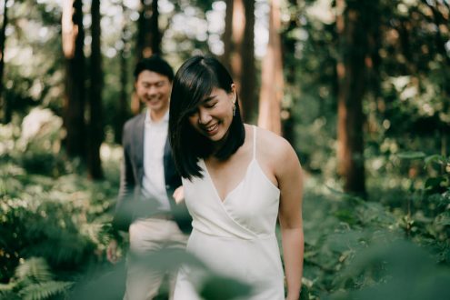 Tokyo portrait photographer Ippei and Janine - Tokyo engagement pre-wedding photography