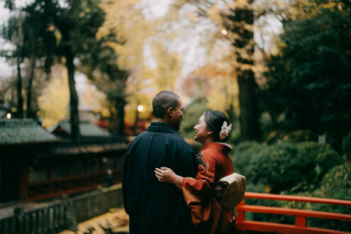 Tokyo pre-wedding and engagement portrait photographer - Ippei and Janine Photography