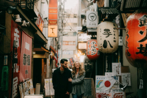 Tokyo proposal engagement photographer - Ippei and Janine Photography
