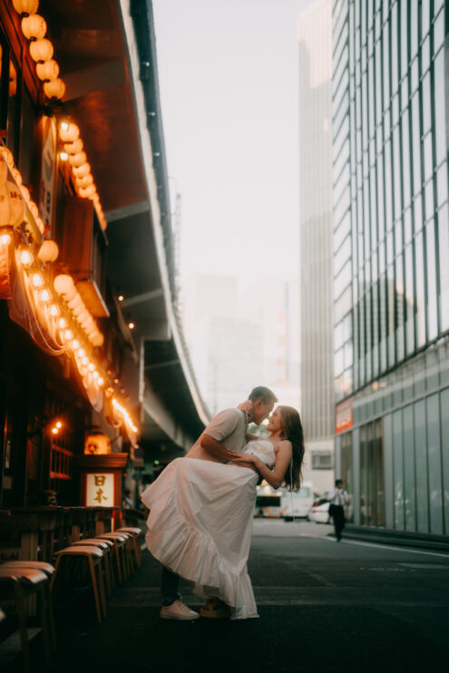 Tokyo engagement photography by Ippei and Janine Photography