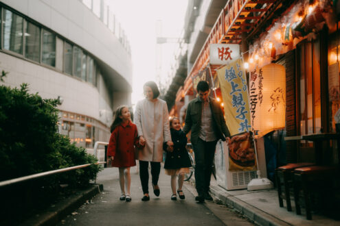 Tokyo family photoshoot - Ippei and Janine Photography