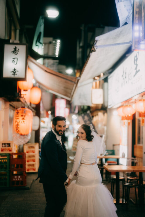 Tokyo elopement photography by Ippei and Janine Photography