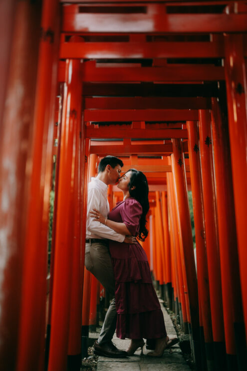 Tokyo engagement portrait photography by Ippei and Janine