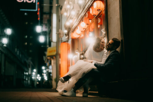 Tokyo cinematic elopement photographer - Ippei and Janine Photography