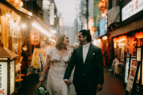 Tokyo elopement photoshoot - Ippei and Janine Photography