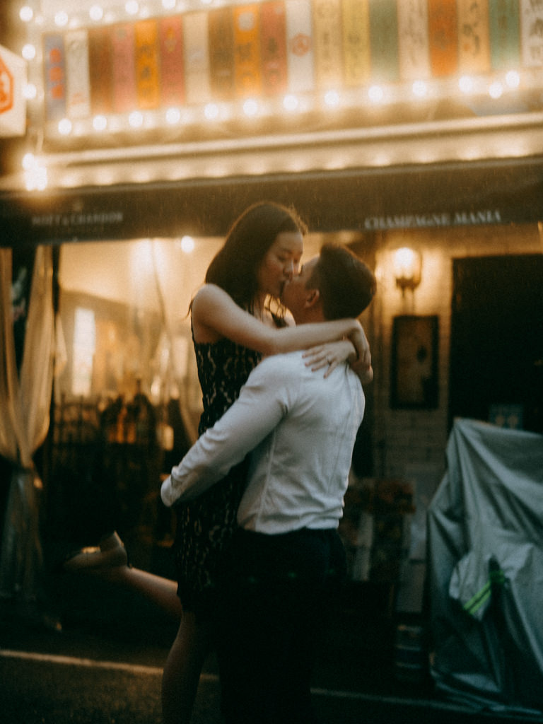 Cinematic engagement photography in Tokyo, Japan - Ippei and Janine Photography
