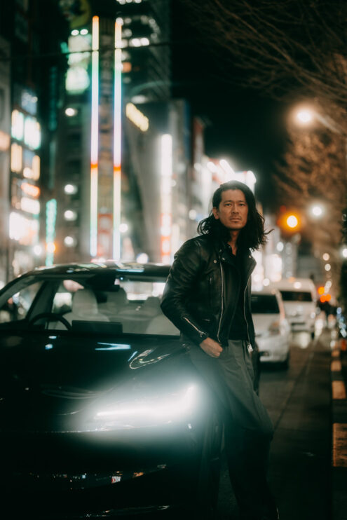 Tokyo cinematic portrait photography - Ippei and Janine Photography