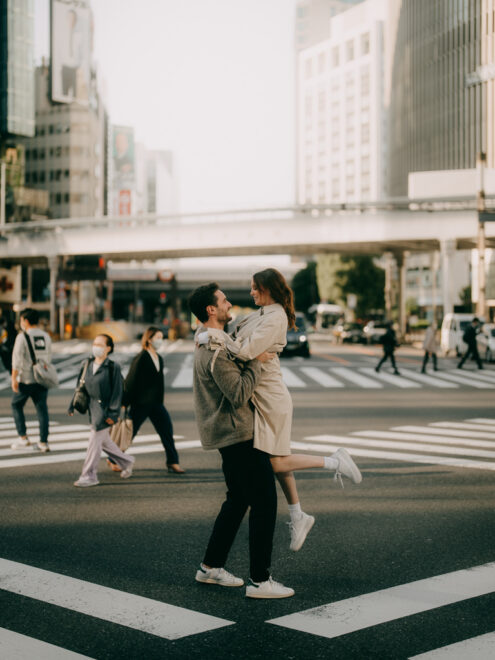 Tokyo engagement photography - Ippei and Janine Photography
