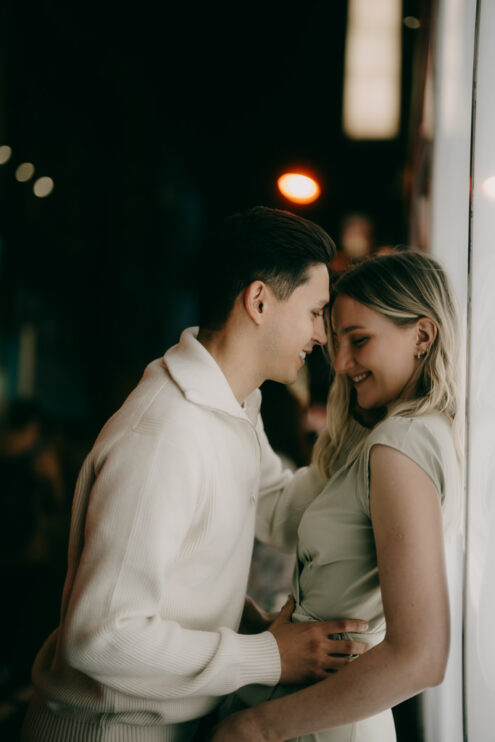 Tokyo cinematic engagement photography - Ippei and Janine Photography