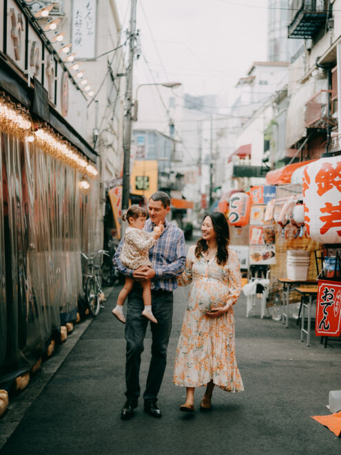 Tokyo maternity photographer - Family portrait photography