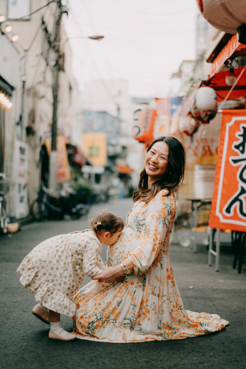 Tokyo maternity photography - Family portrait photographer Ippei & Janine