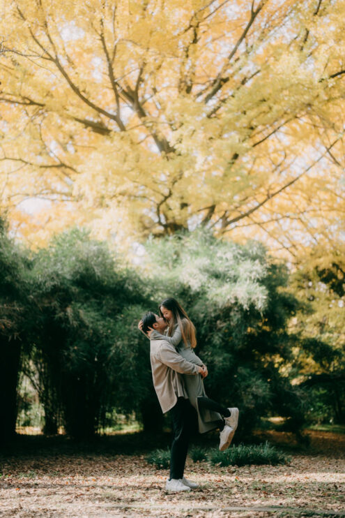 Tokyo nature pre-wedding photography - Ippei & Janine Photography