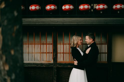 Tokyo pre-wedding photographer - Japan engagement portrait photography by Ippei and Janine