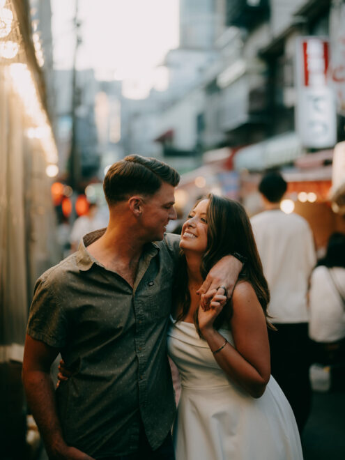 Tokyo engagement photography - Portrait photographer Ippei and Janine