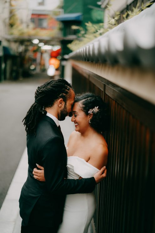 Tokyo elopement wedding photography - Japan portrait photographer Ippei and Janine