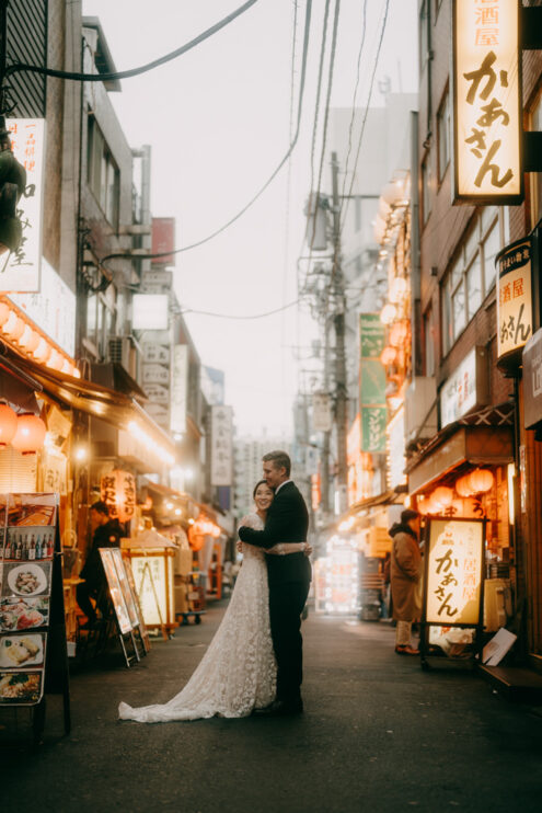 Tokyo elopement photo - Ippei and Janine Photography