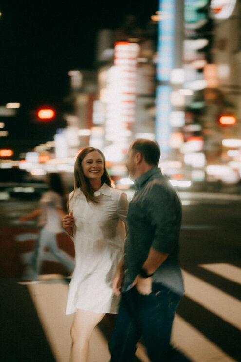 Tokyo engagement photoshoot by Ippei and Janine Photography