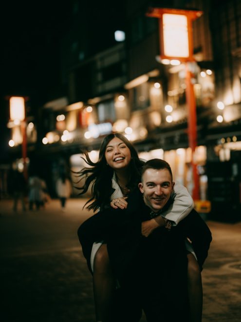 Tokyo engagement photographer - Cinematic portrait photography by Ippei and Janine