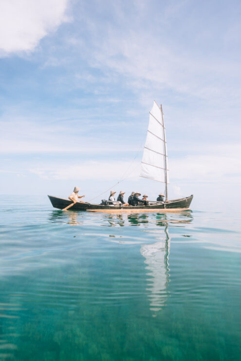 Sabani sailing boat - Japan outdoor adventure photographer - Ippei and Janine Photography