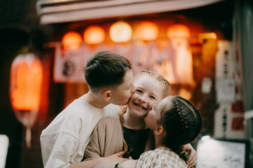 Tokyo family photoshoot - Ippei and Janine Photography