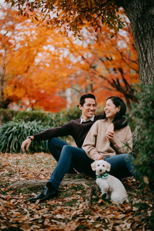 Tokyo pre-wedding photographer - Engagement portrait photography