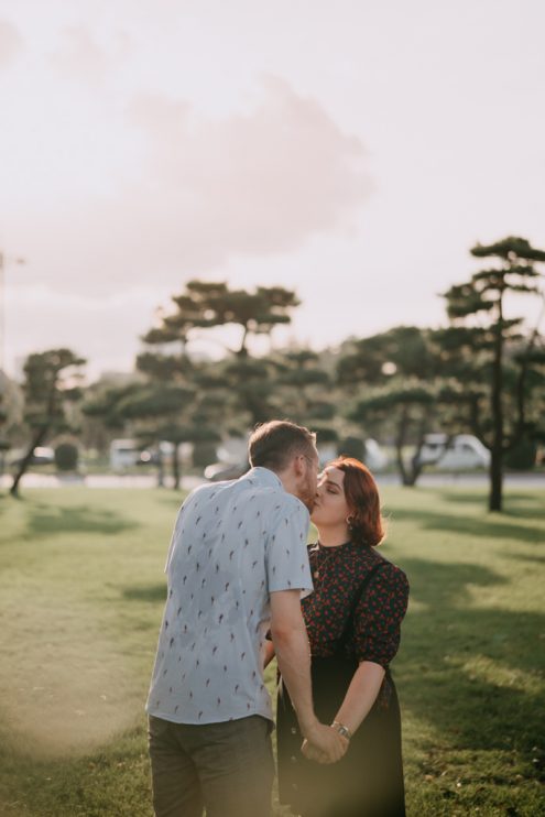 Tokyo proposal photography - Japan portrait photographer Ippei and Janine