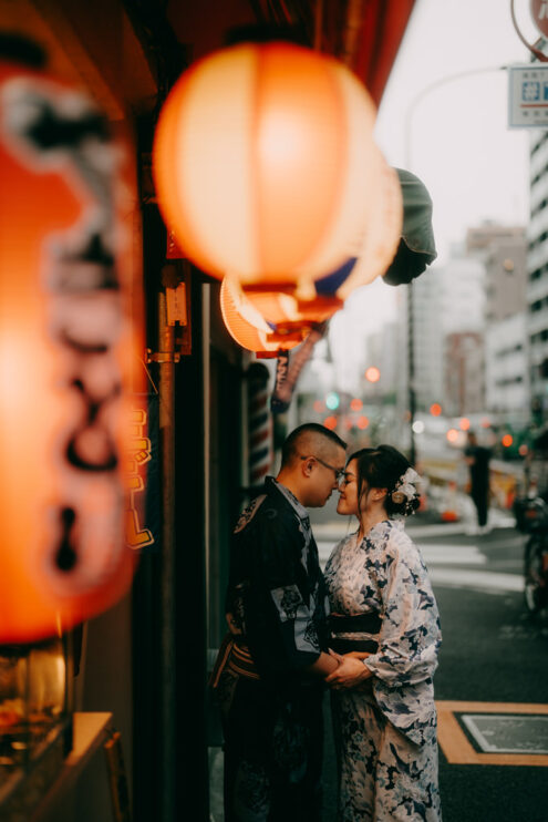 Tokyo engagement photoshoot - Ippei and Janine Photography