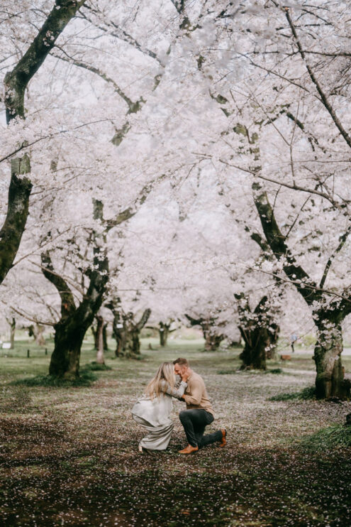 Tokyo surprise proposal photography - Tokyo portrait photographer Ippei and Janine