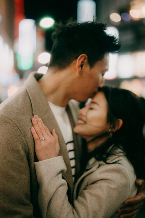 Tokyo engagement proposal photoshoot - Ippei and Janine Photography