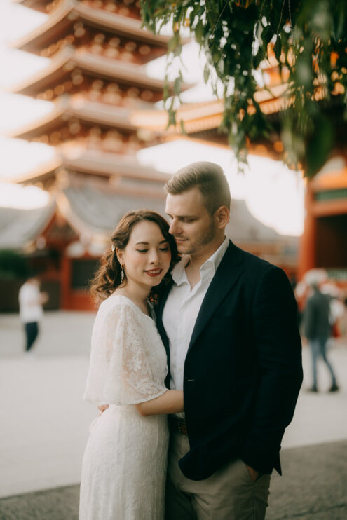 Tokyo pre-wedding photographer - Tokyo portrait photography by Ippei and Janine