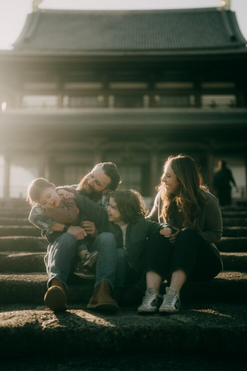Tokyo family portrait photography - Ippei and Janine Photography