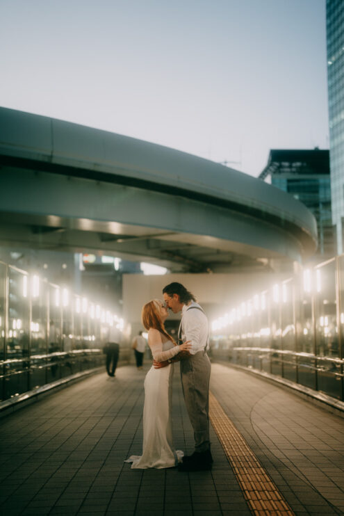 Tokyo cinematic elopement photographer - Ippei and Janine Photography